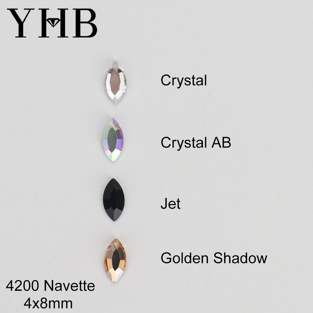 Platinum 8280 - Стразы YHB Glitter Crystal Cristales Strass