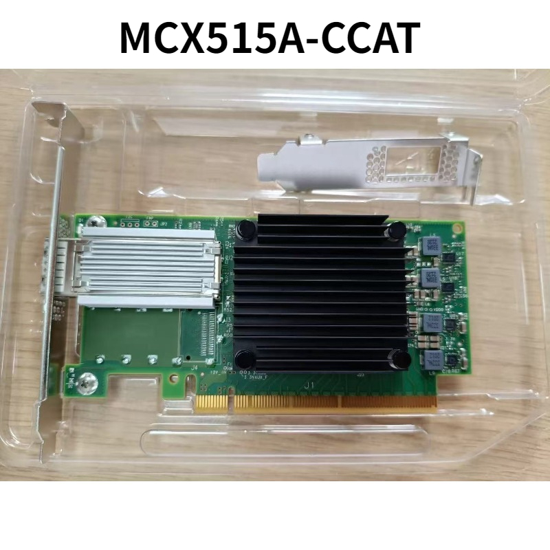 100Gbe Qsfp28 Network Card - MCX515A-CCAT Mellanox ConnectX-5 100GbE QSFP28 1-портовый