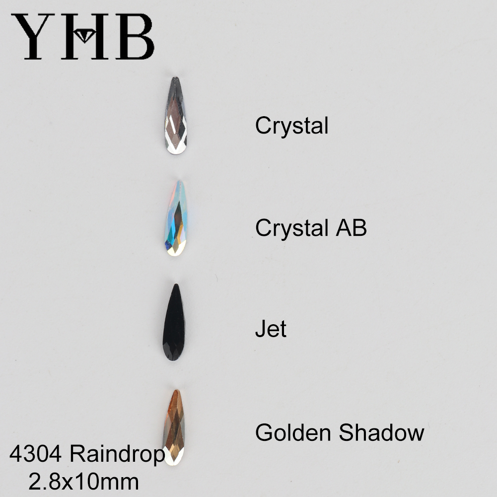 Platinum 8280 - Стразы YHB Glitter Crystal Strass Flatback