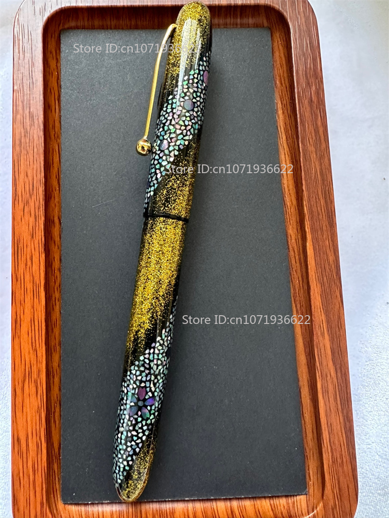 Лаковая перьевая ручка Maki-e  – обзор и цена Gold 6138