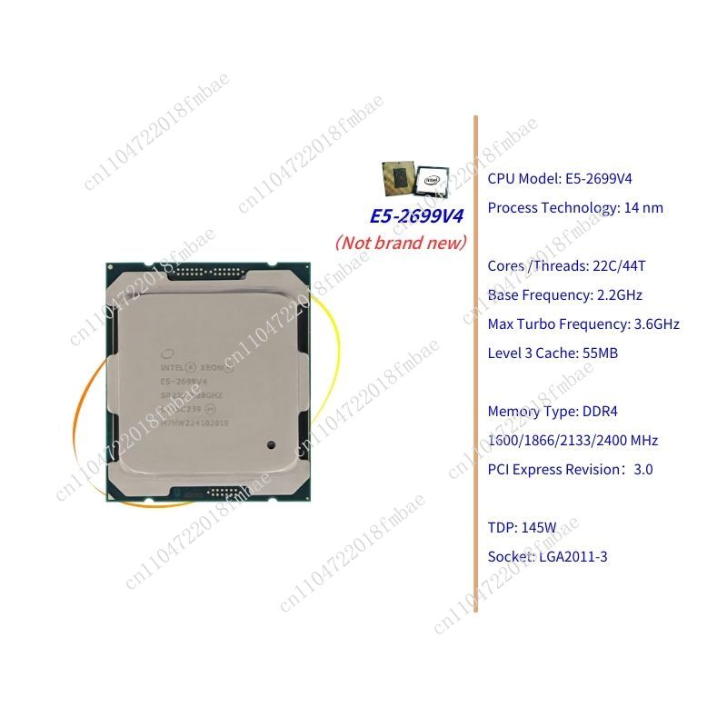 Комплект для настольного ПК: м – обзор и цена E5 2699 V4