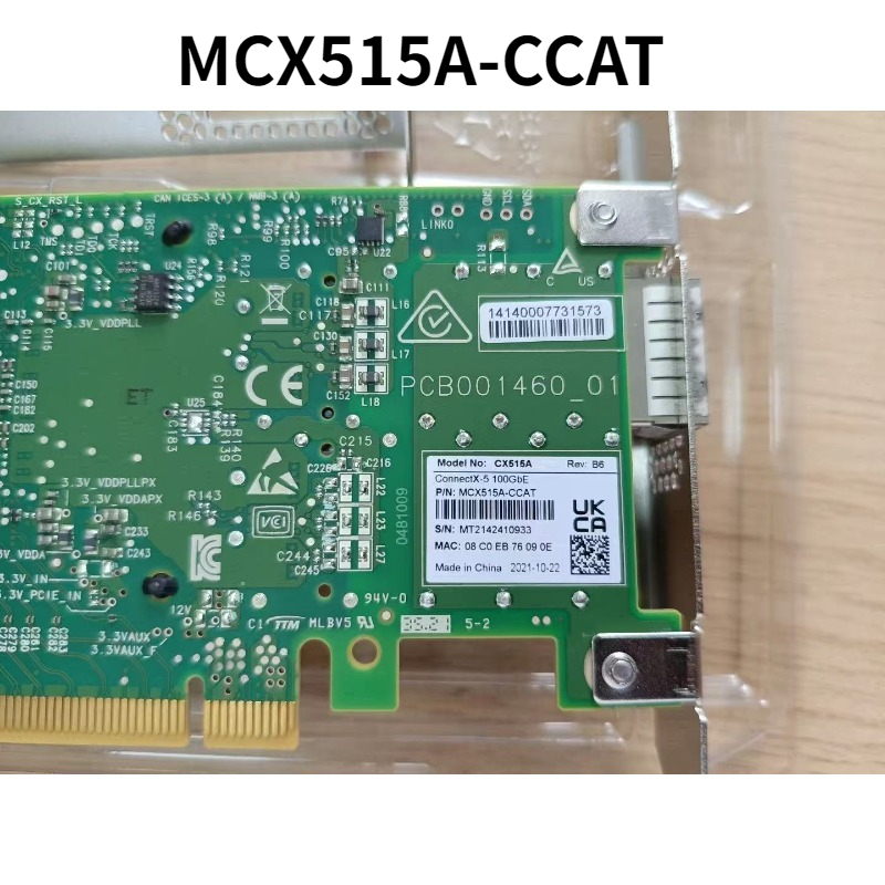MCX515A-CCAT Mellanox ConnectX – обзор и цена 100Gbe Qsfp28 Network Card