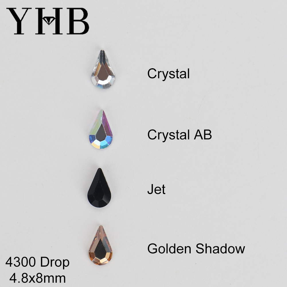 Стразы YHB Glitter Crystal Gla – обзор и цена Platinum 8280