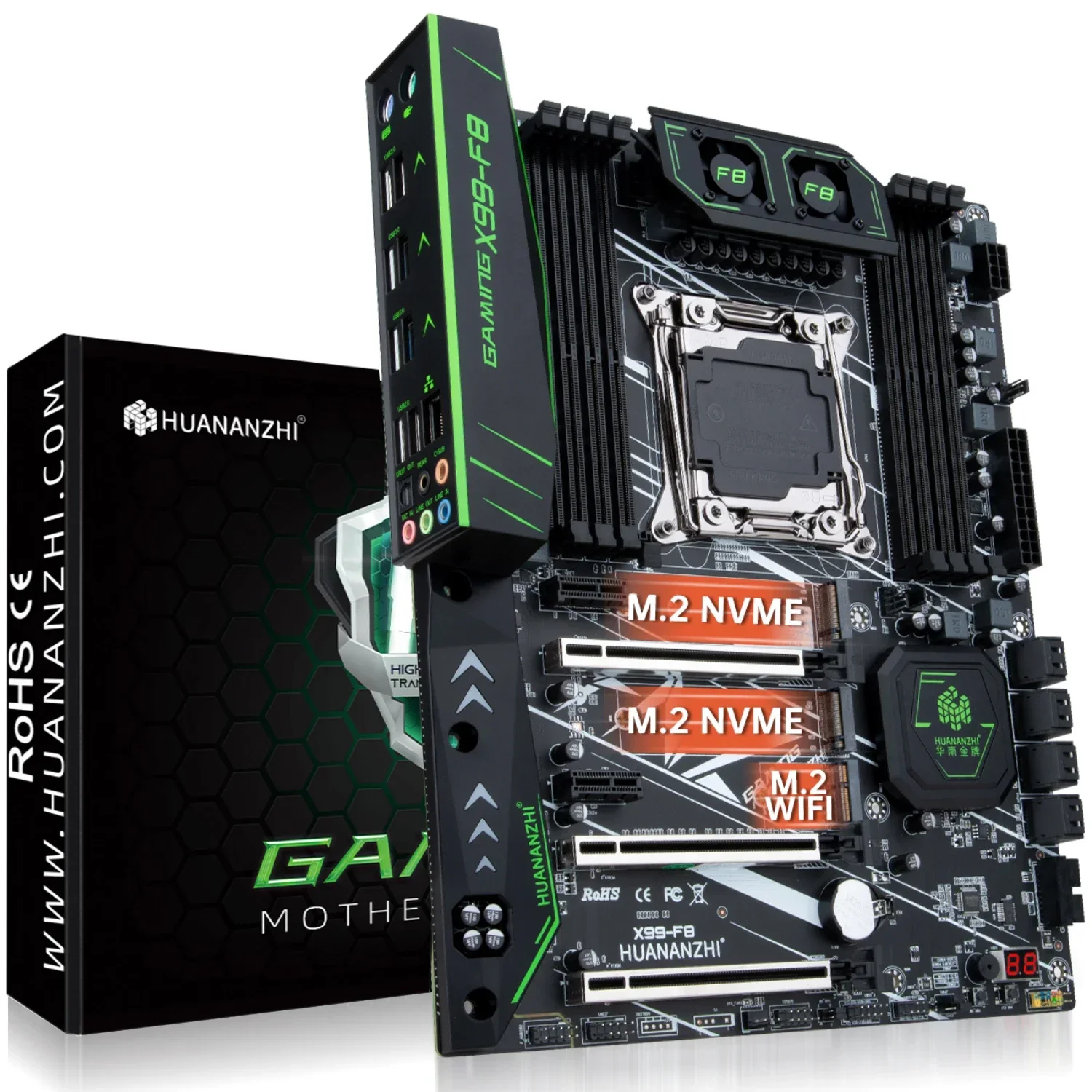Материнская плата HUANANZHI X9 – обзор и цена 64Gb Ddr4 Ecc Reg 3200Mhz